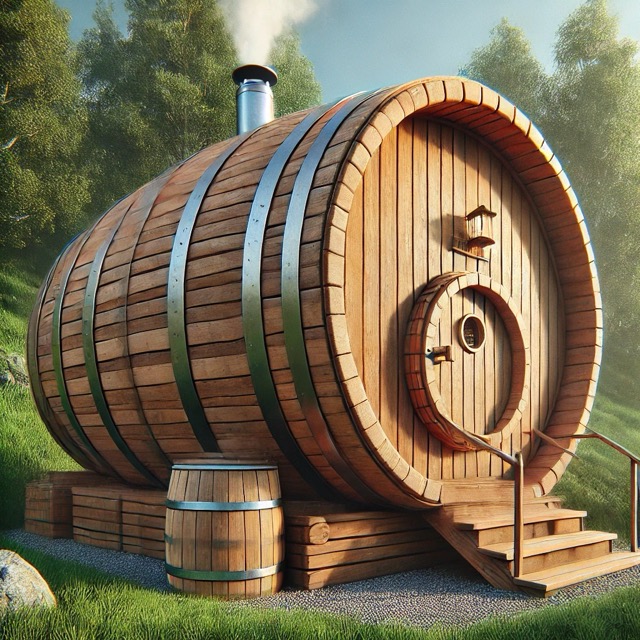 Tønnebadstue